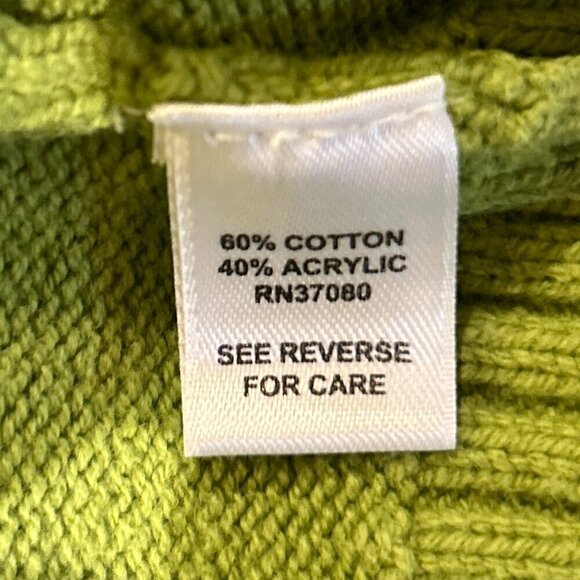 Cato SZ18/20 Green Argyle Short Sleeve Sweater 80's Academia Preppy Golf Classic - Picture 10 of 10